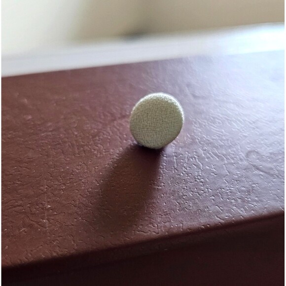 Vintage New York City Blouse Co. Women Ivory Pearl Embellished Blouse Size 14 - Picture 9 of 12